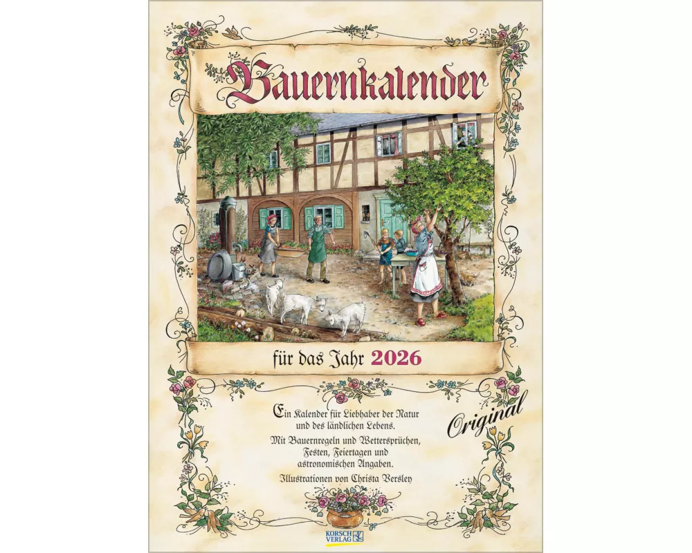Bauernkalender 2026