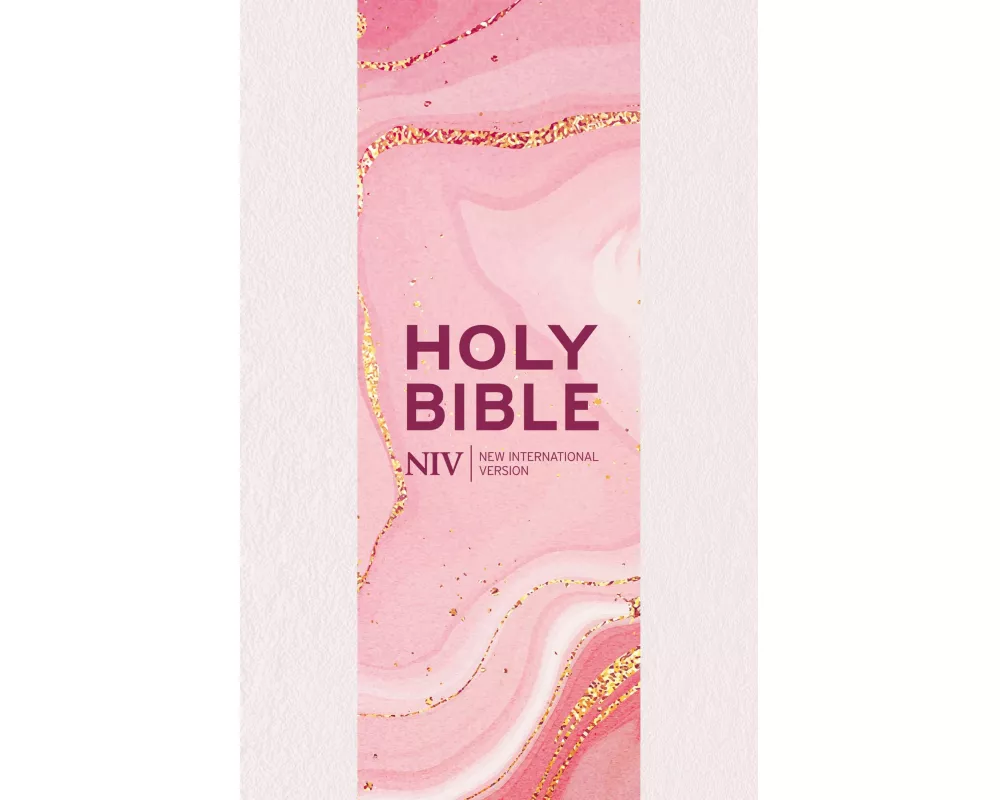 NIV Larger Print Personal Pastel Pink Bible