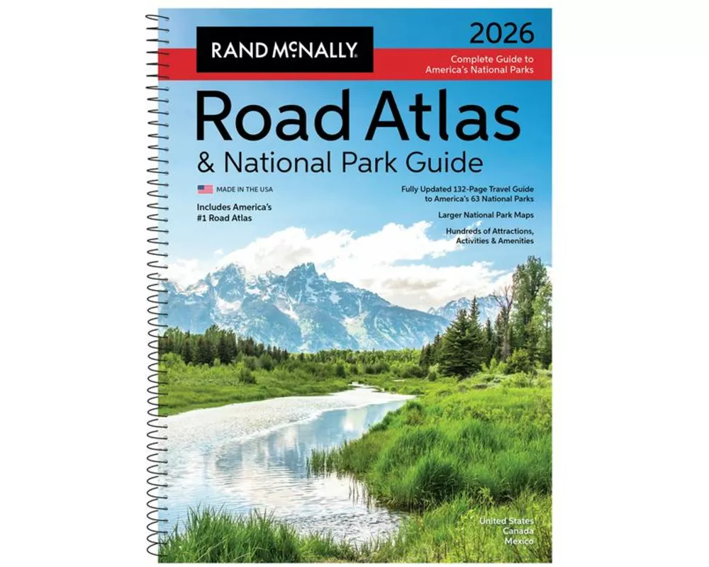 2026 Road Atlas & National Park Guide