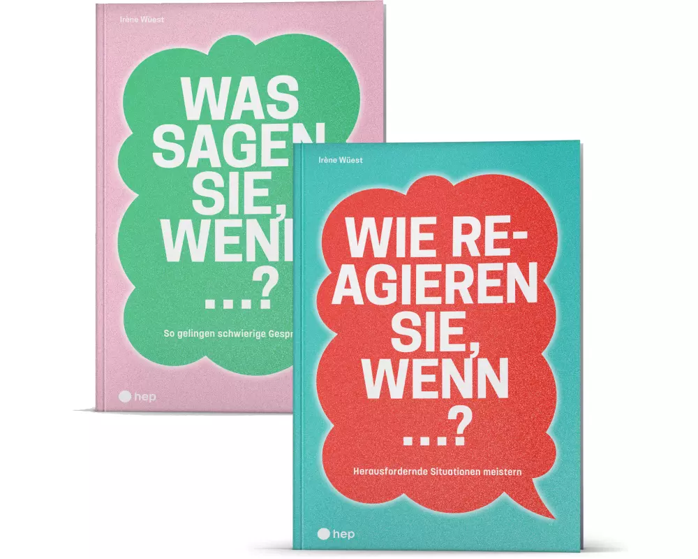 Paket: «Wie reagieren Sie, wenn ...?» & «Was sagen Sie, wenn ...?»