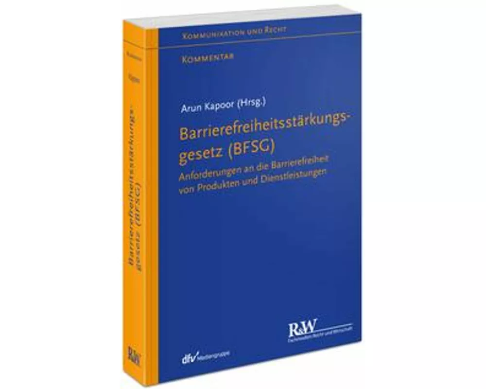 Barrierefreiheitsstärkungsgesetz (BFSG)