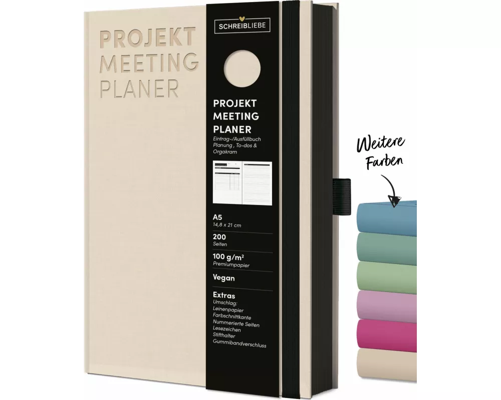 Projekt-Meeting Planer Sand