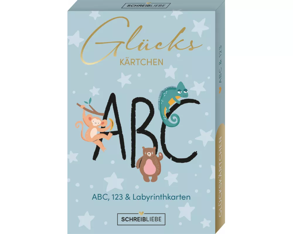 Glückskärtchen-ABC & 123