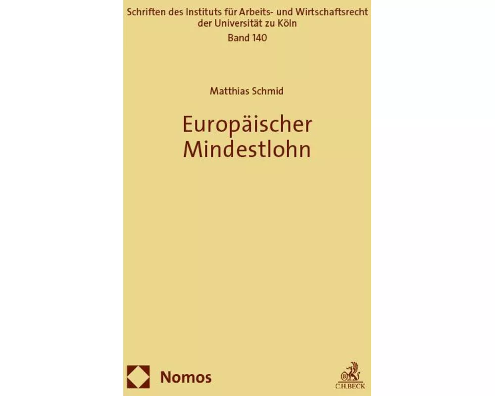 Europäischer Mindestlohn