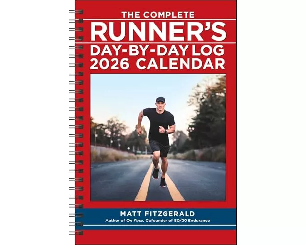The Complete Runner's Day-by-Day Log 12-Month 2026 Planner Calendar