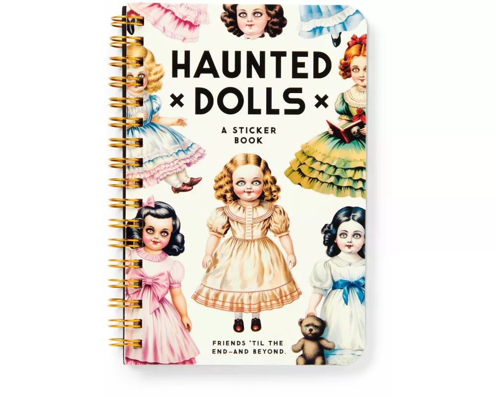 Haunted Dolls Sticker Book