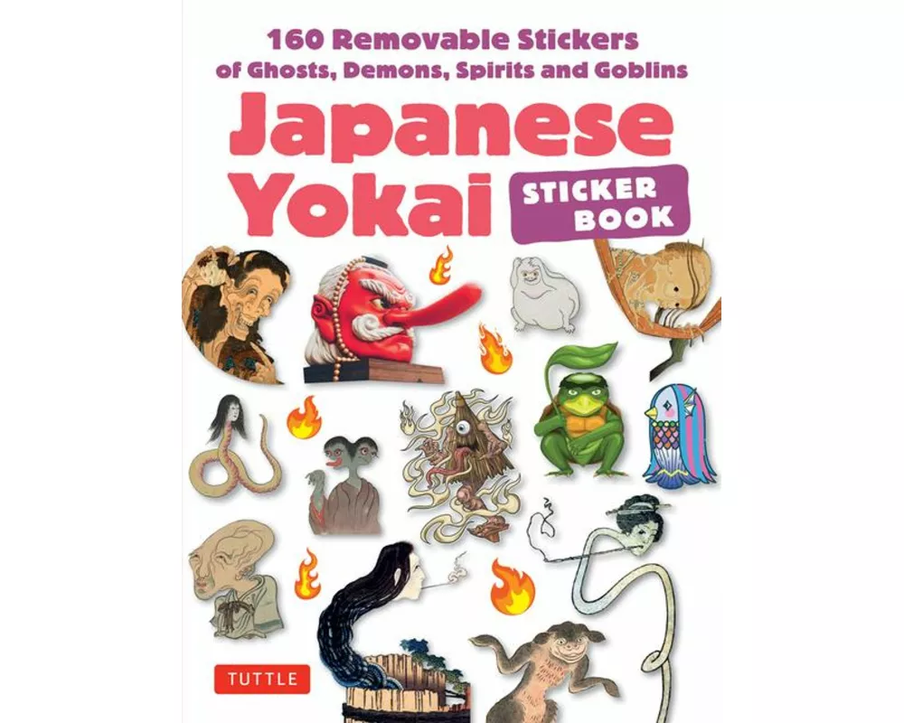Japanese Yokai Sticker Book