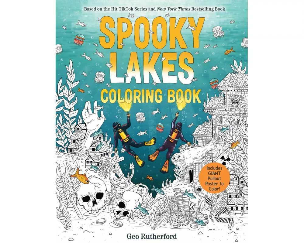 Spooky Lakes Coloring Book
