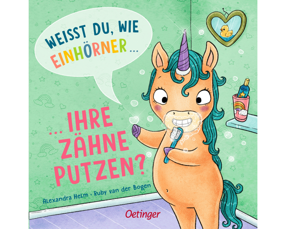 Weißt du, wie Einhörner ihre Zähne putzen?
