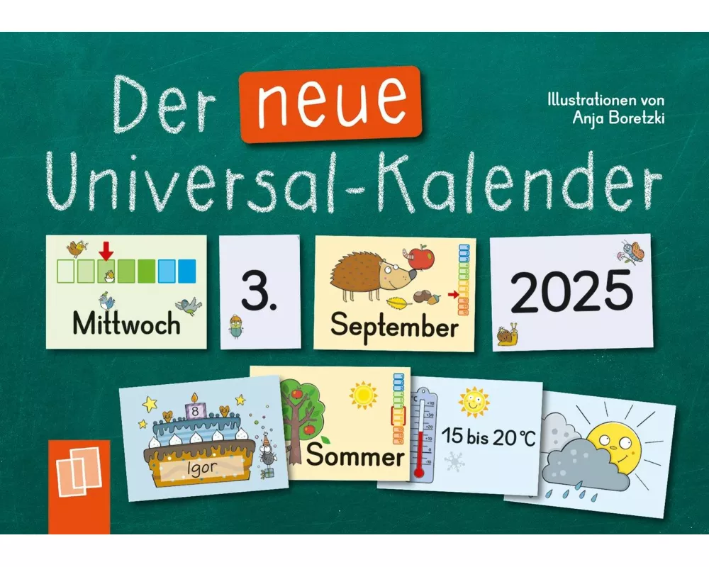 Der neue Universal-Kalender, ab 2025