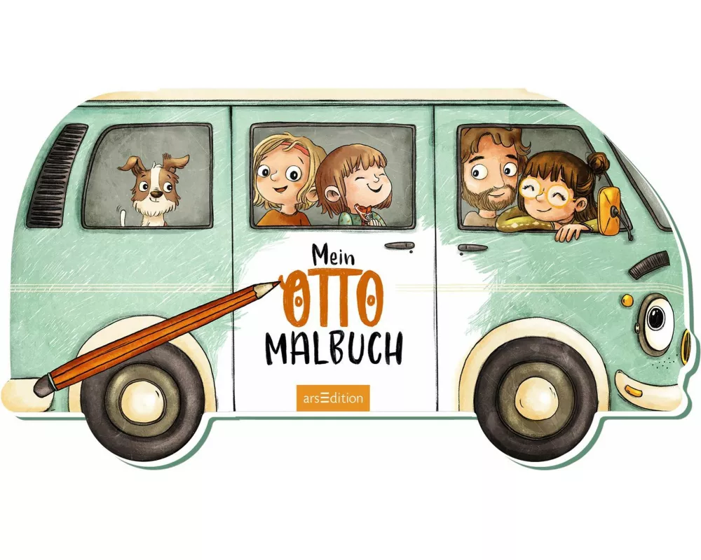 OTTO fährt los – Mein OTTO-Malbuch