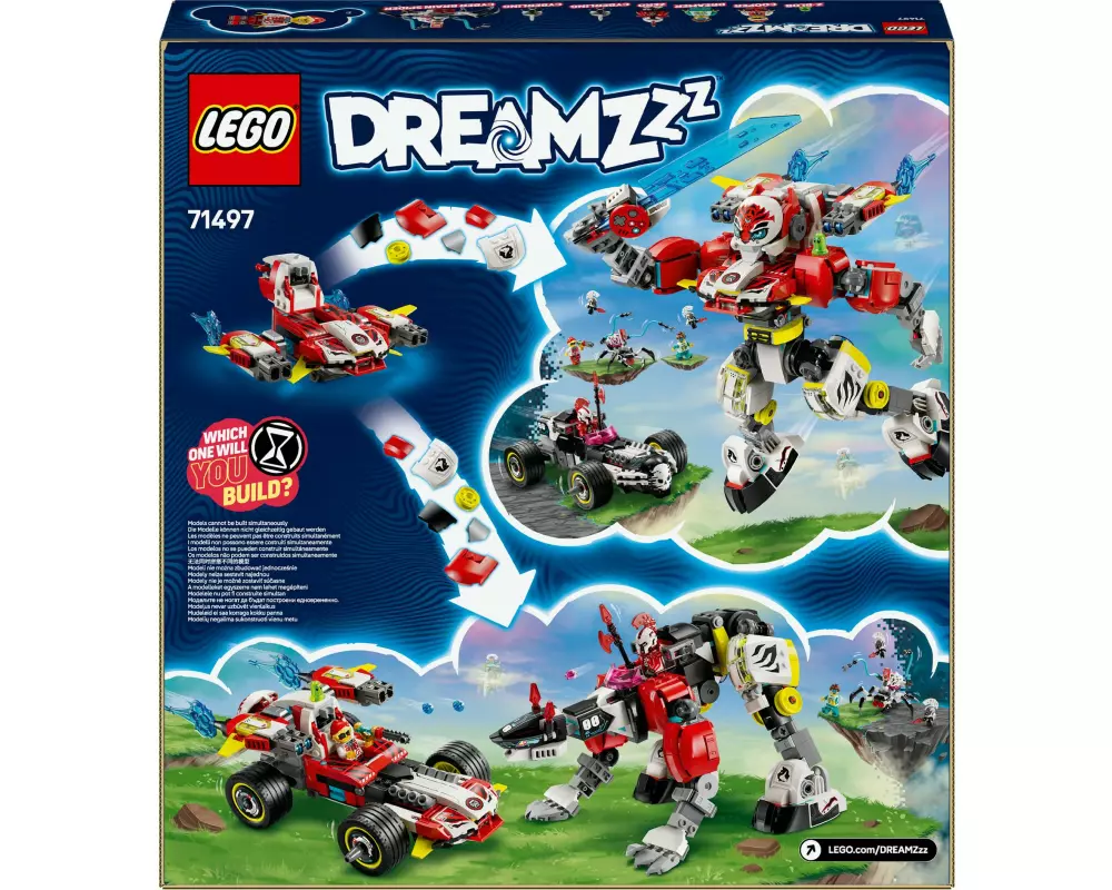 LEGO® DreamZzz Coopers Tiger-Mech und Zeros Hot 71497