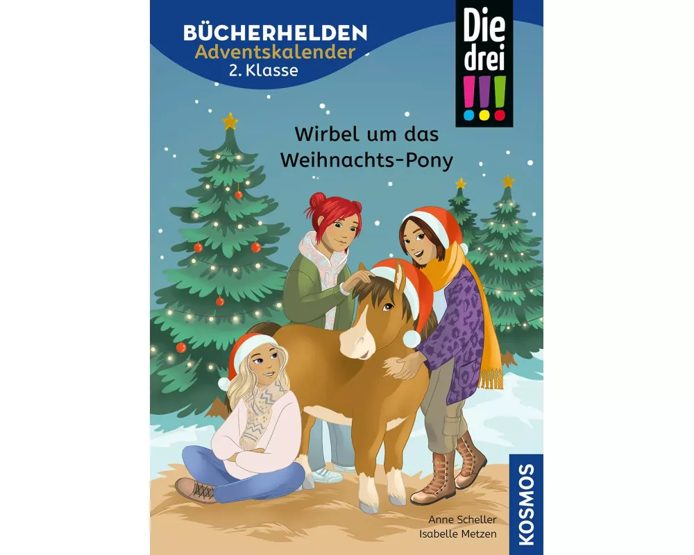 Die drei !!!, Bücherhelden 2. Klasse, Adventskalender, Wirbel um das Weihnachts-Pony