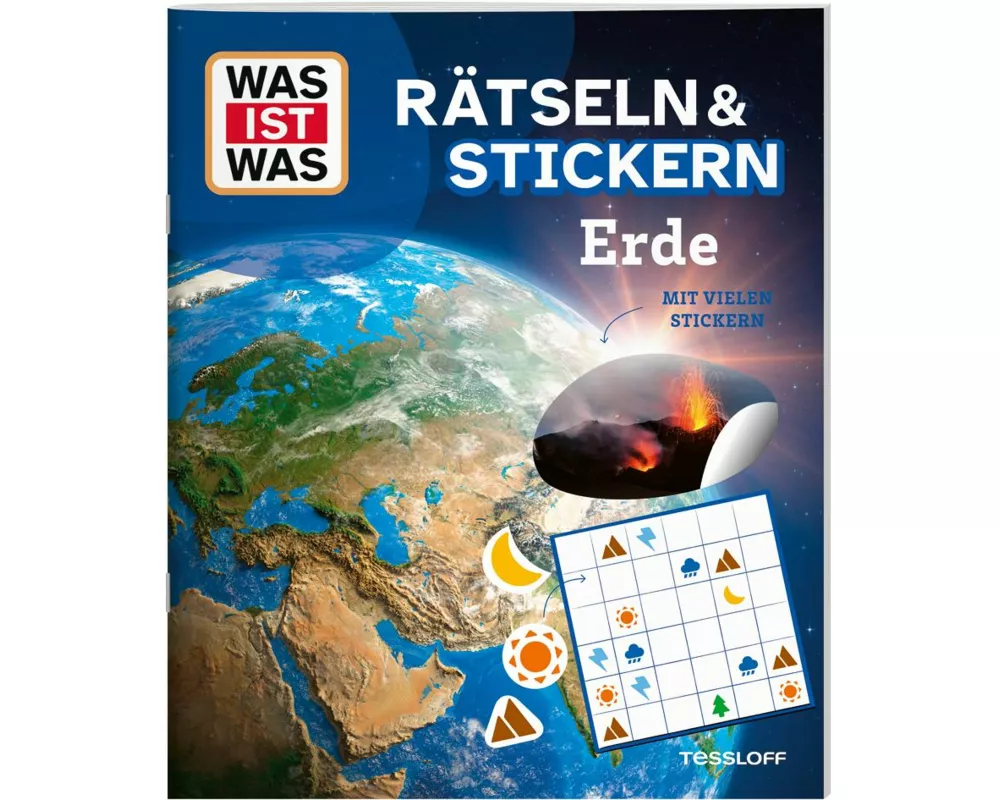 WAS IST WAS Rätseln und Stickern: Erde