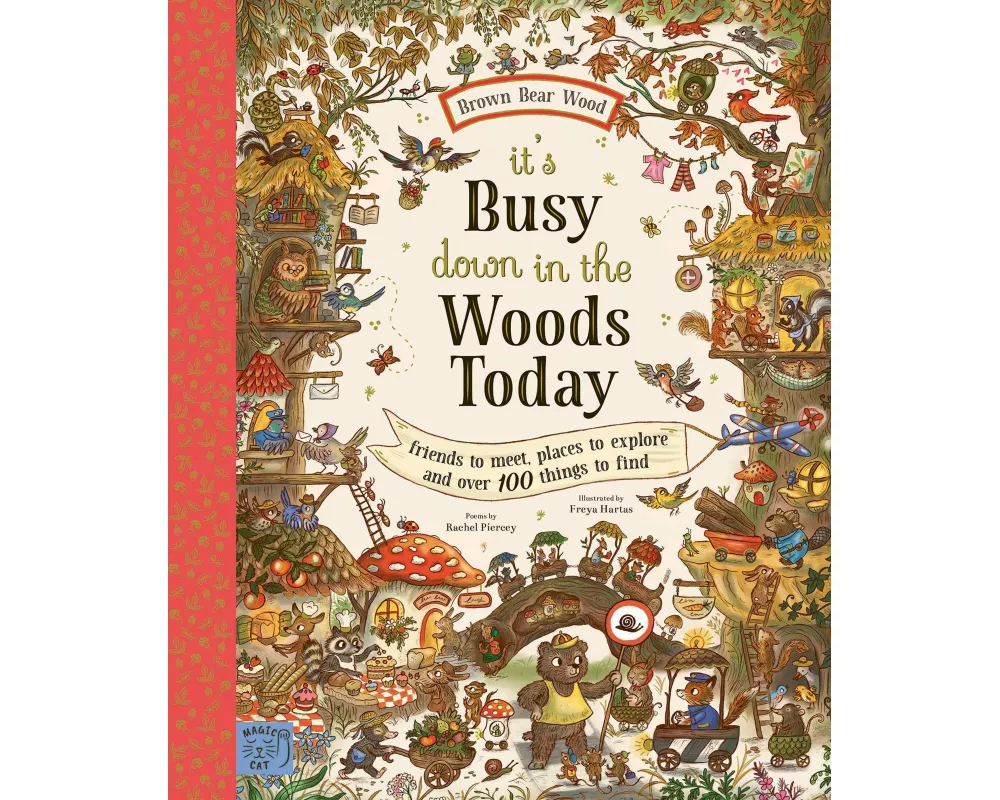 Brown Bear Wood: It’s Busy Down in the Woods Today