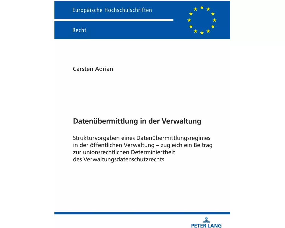 Datenübermittlung in der Verwaltung