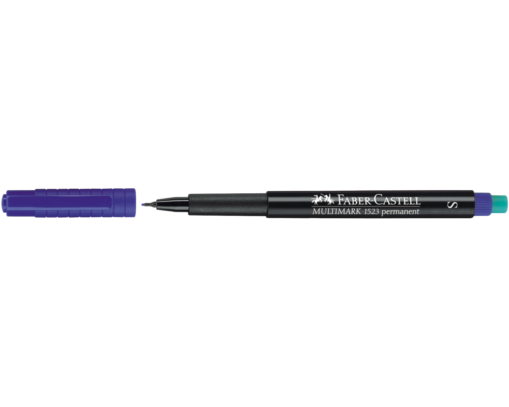 FABER-CASTELL OHP MULTIMARK S 152351 blau perm.