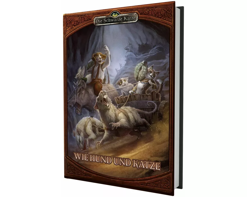 Die Schwarze Katze - Wie Hund und Katze