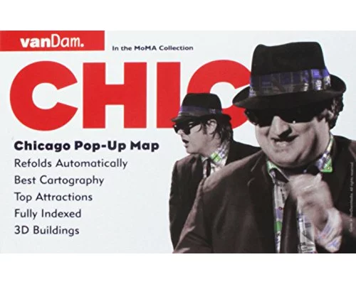 Chicago Pop-Up Map by Vandam