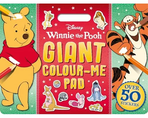 Disney Winnie the Pooh: Giant Colour-Me Pad