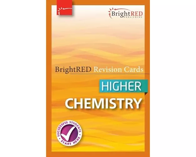 BrightRED Revision Cards - Higher Chemistry