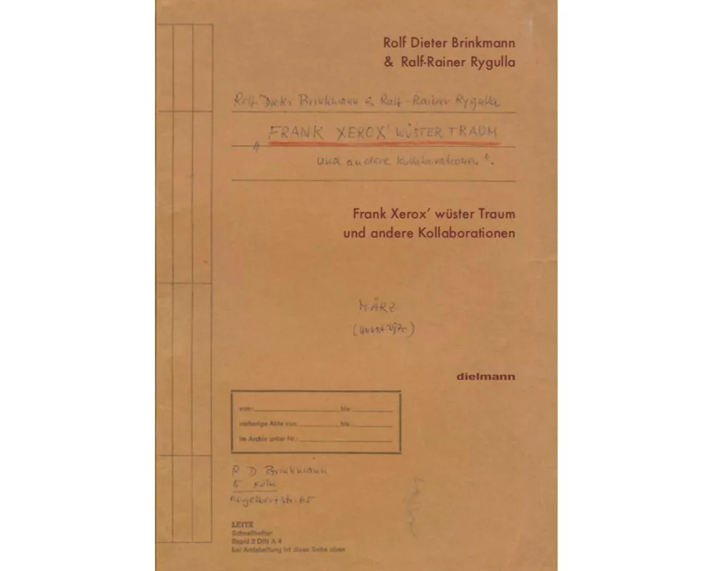 Frank Xerox' wüster Traum