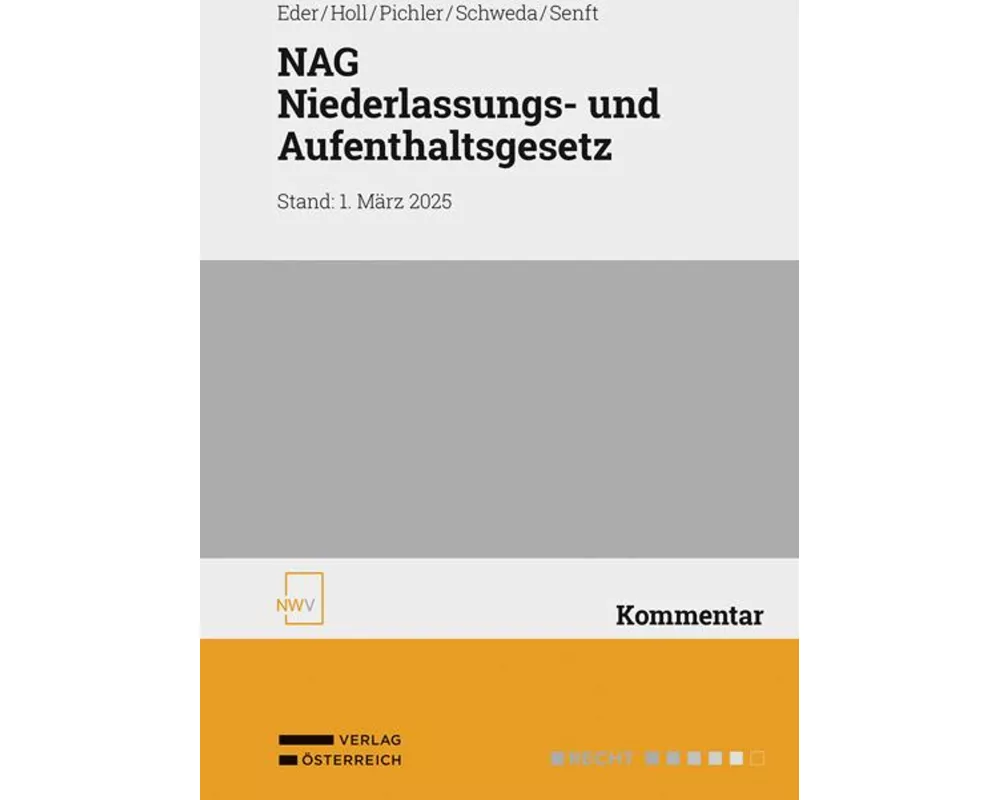 NAG - Niederlassungs- und Aufenthaltsgesetz
