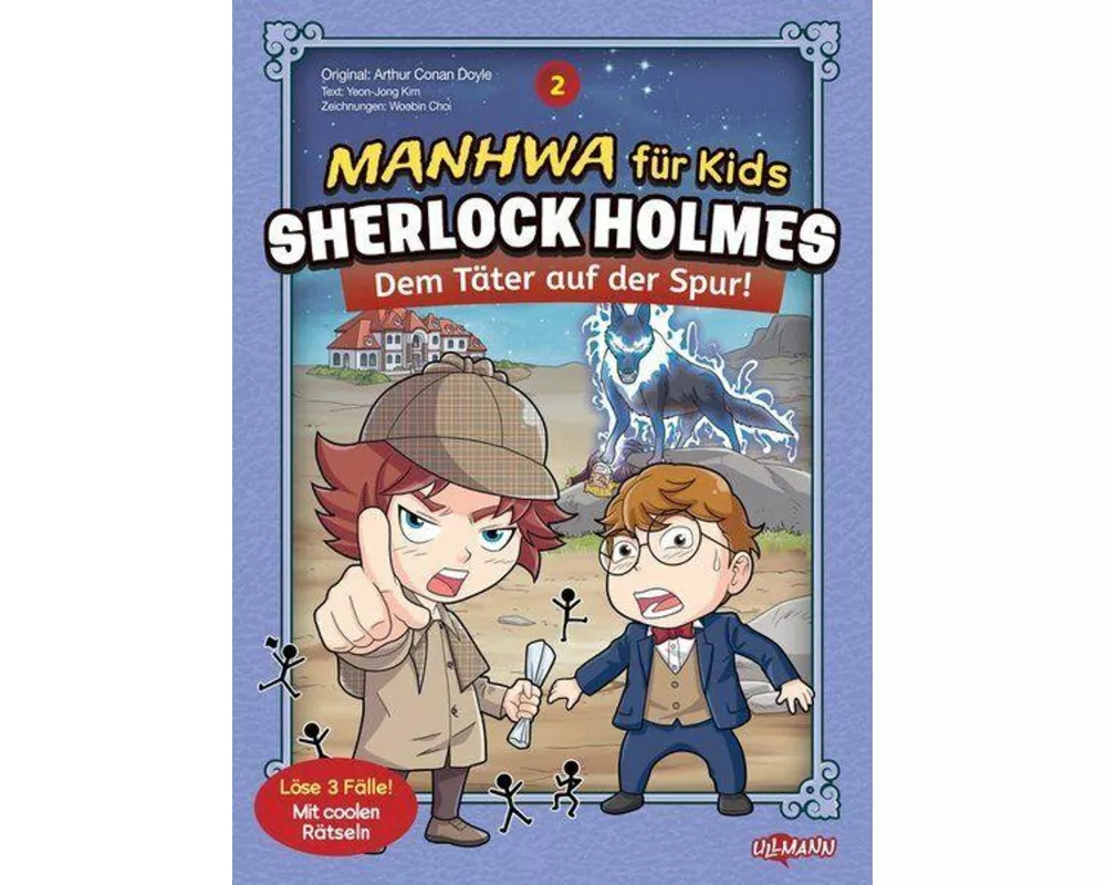 Manhwa für Kids: Sherlock Holmes (Band 2) - Dem Täter auf der Spur