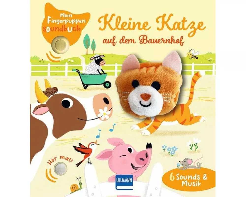 Mein Fingerpuppen-Soundbuch - Kleine Katze auf dem Bauernhof