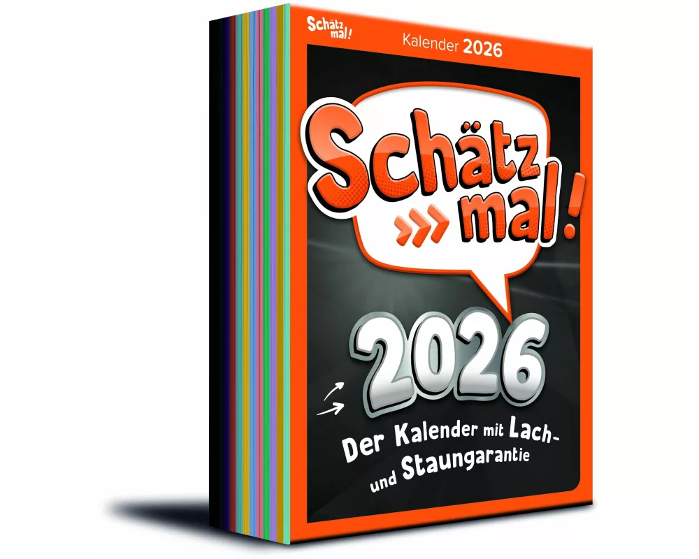 Schätz mal! 2026 I Kalender 2026