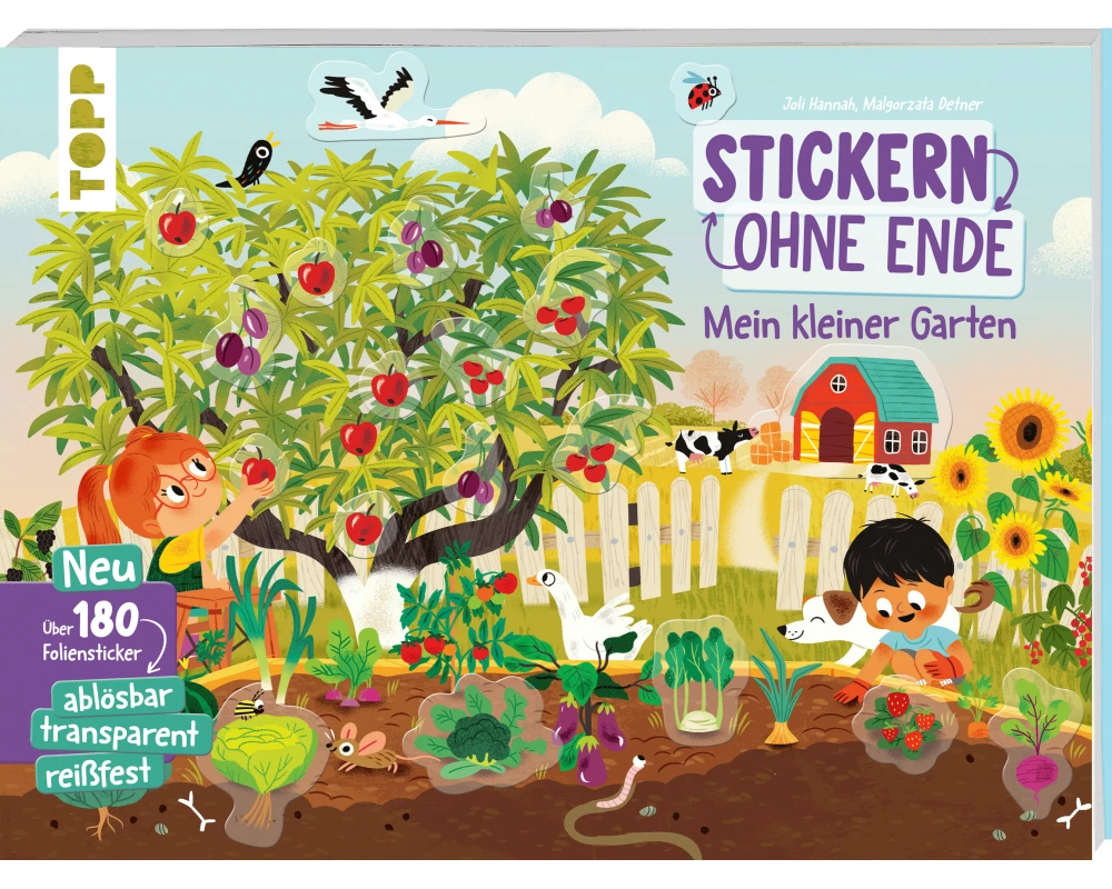 Stickern ohne Ende - Mein kleiner Garten