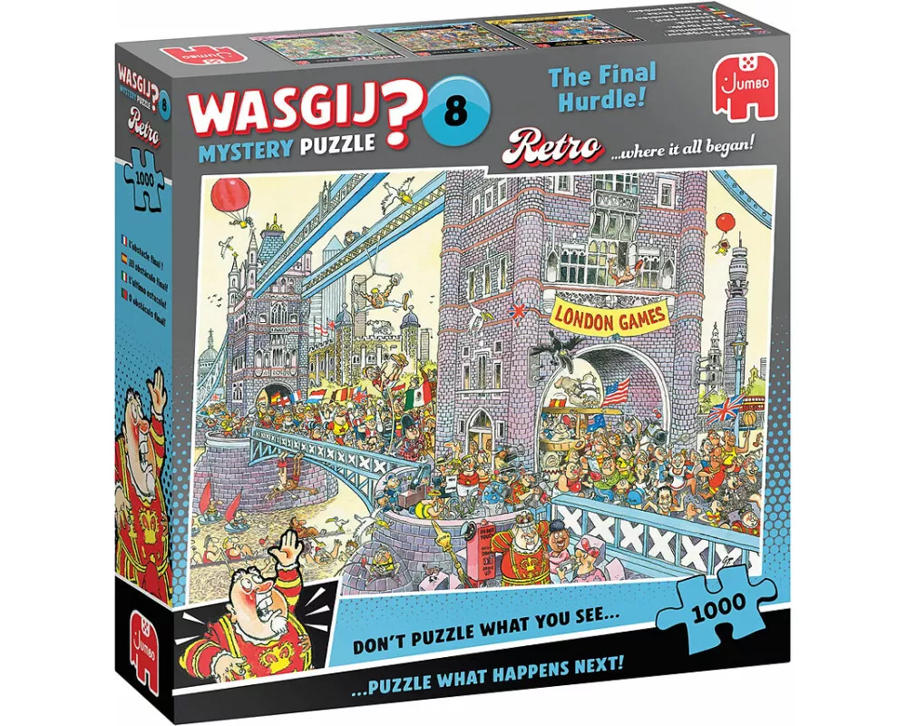 Wasgij Retro Mystery 8 letzte Hürde