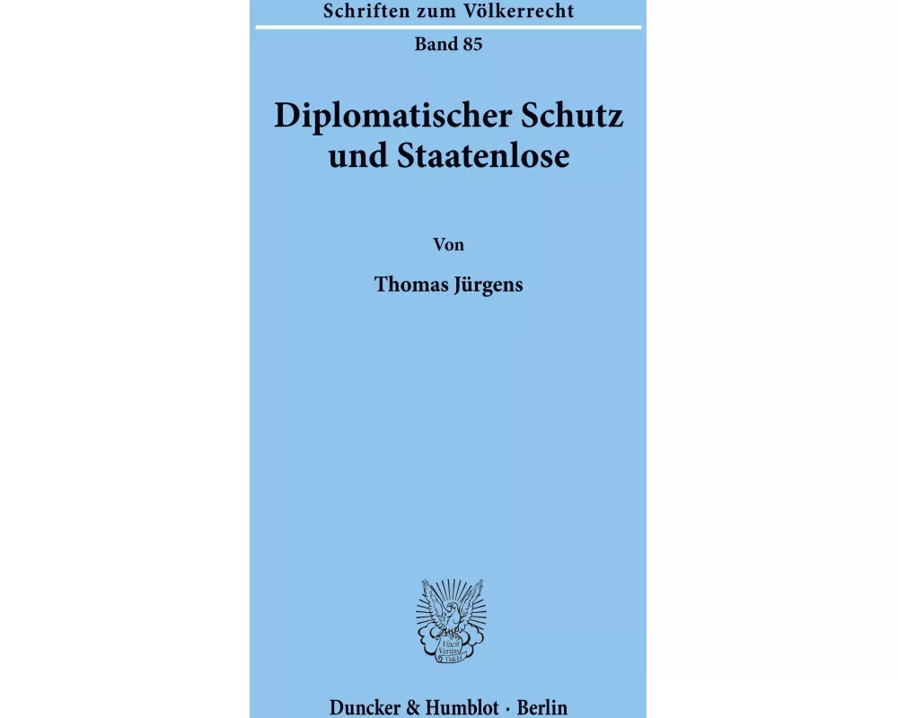 Diplomatischer Schutz und Staatenlose