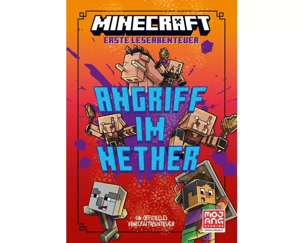 Minecraft Erste Leseabenteuer. Angriff im Nether