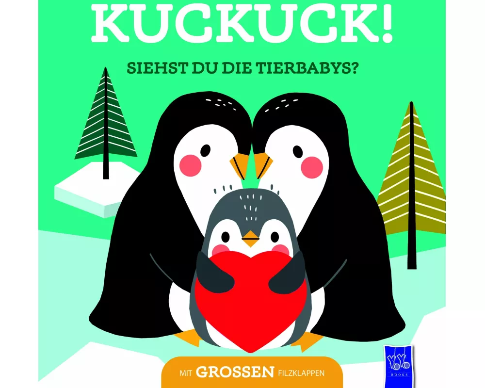 Kuckuck! Siehst du die Tierbabys?