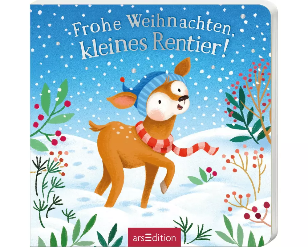 Frohe Weihnachten, kleines Rentier!