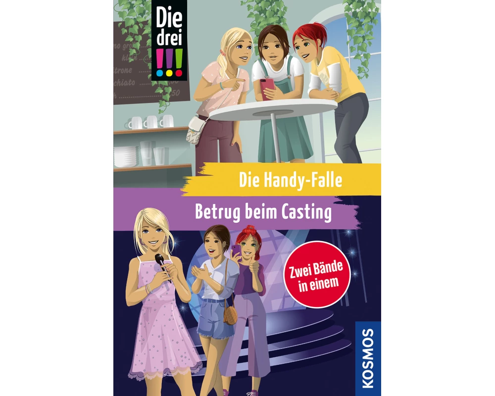 Die drei !!!, Die Handy-Falle / Betrug beim Casting (Doppelband)