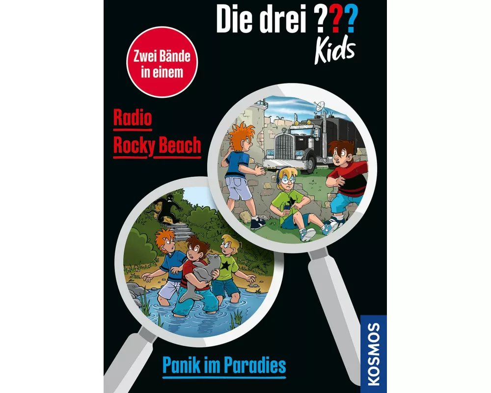 Die drei ??? Kids, Panik im Paradies / Radio Rocky Beach (Doppelband)