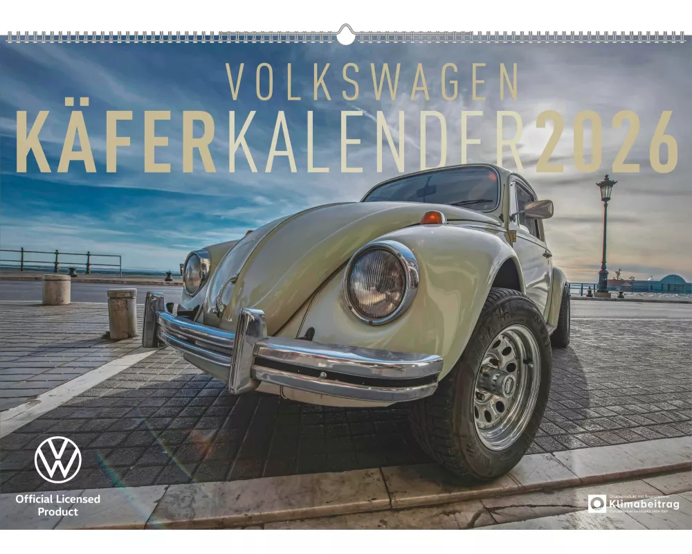 Volkswagen Käfer Kalender 2026 im Format 70x50