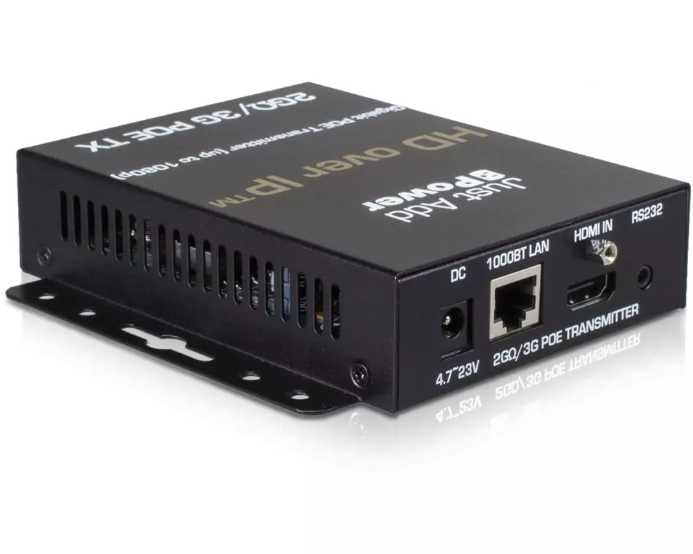 JUSTADDPOWER IP Transmitter VBS-HDIP-705POE HDMI, PoE, 2K