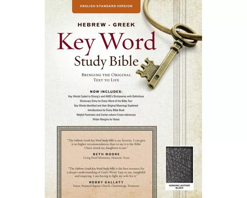 Hebrew-Greek Key Word Study Bible-ESV