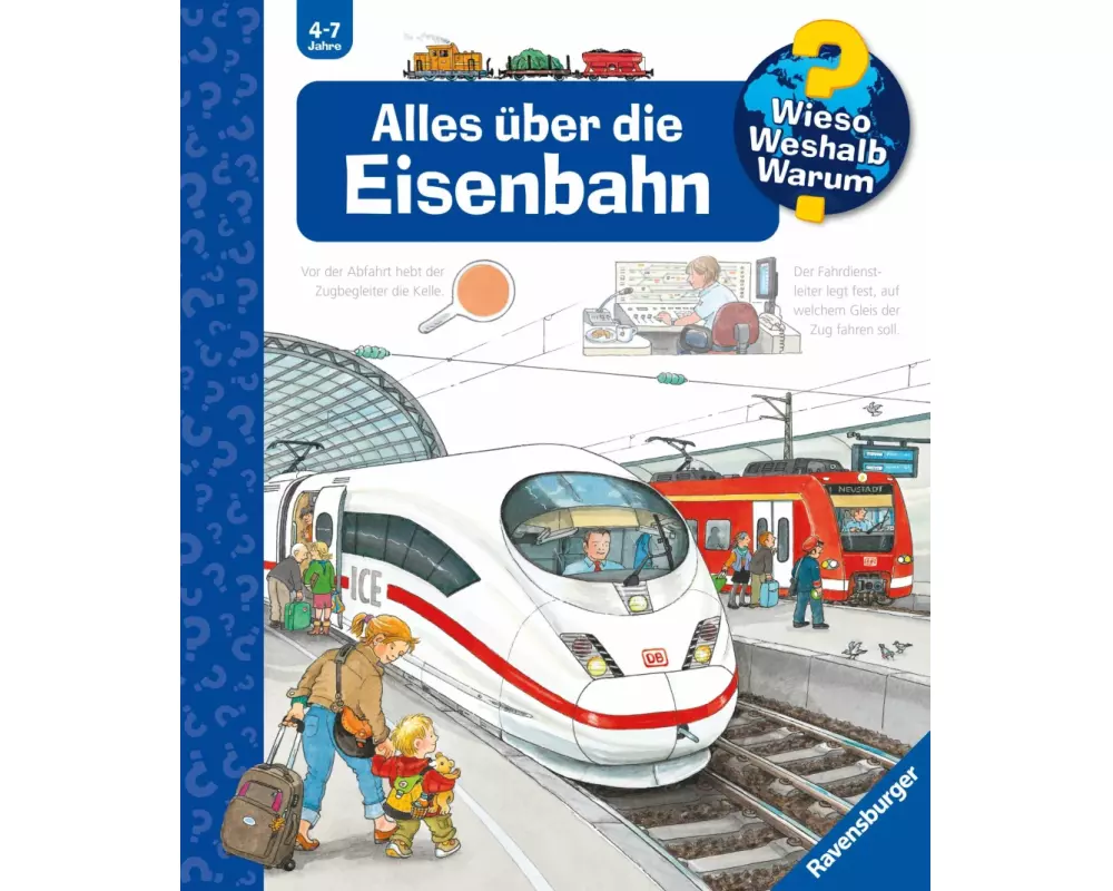 Wieso? Weshalb? Warum? Kernreihe, Band 8 - Alles über die Eisenbahn