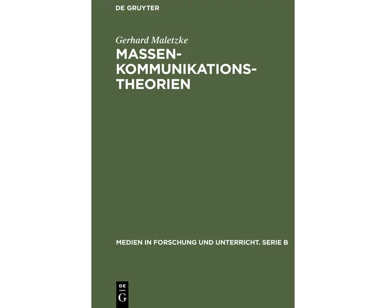 Massenkommunikationstheorien