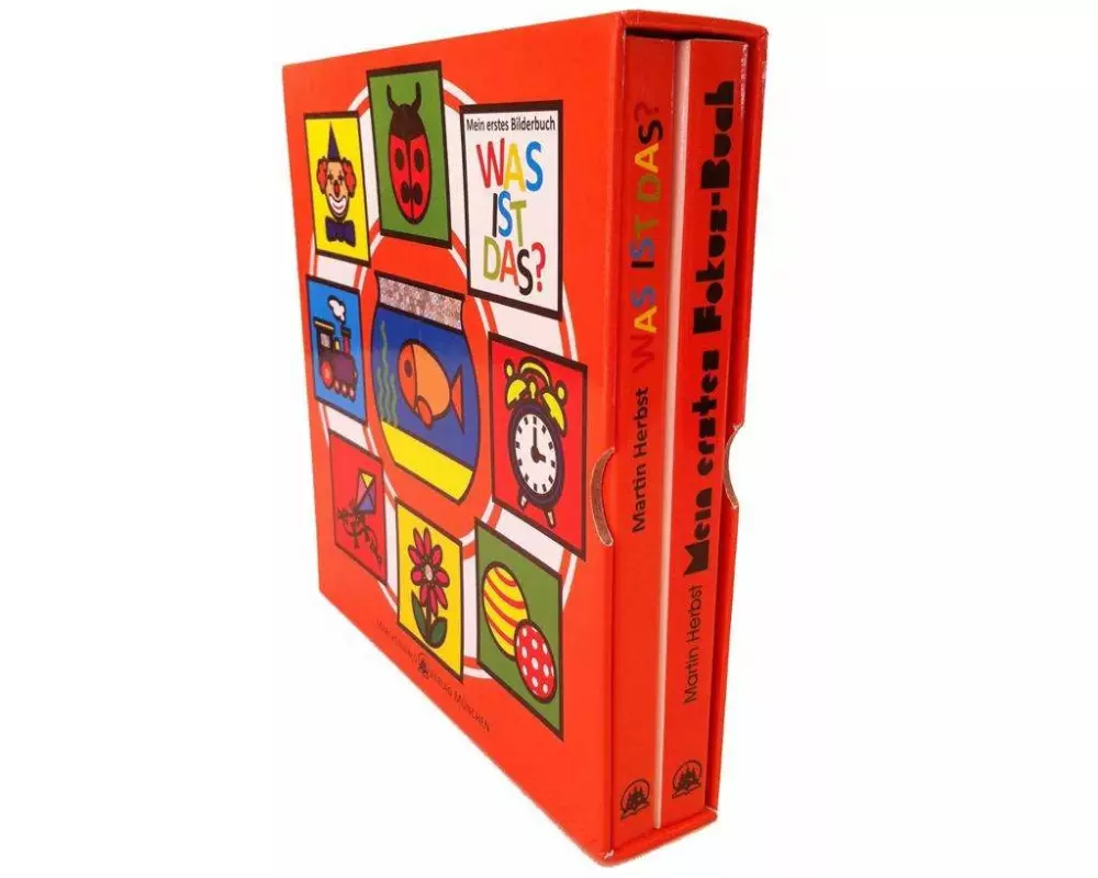 Mein erstes Fokusbuch: Baby lernt sehen & Mein erstes Bilderbuch "WAS IST DAS?"