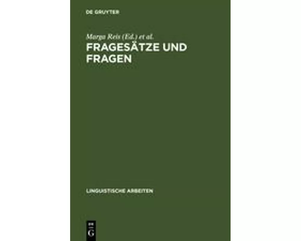 Fragesätze und Fragen