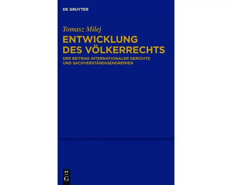Entwicklung des Völkerrechts