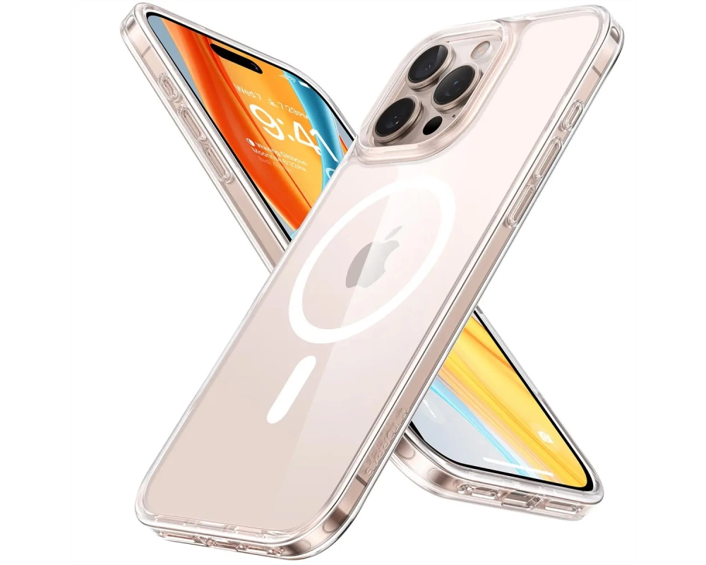 Torras Diamond Schutzhülle, iPhone 16 Pro, MagSafe, transparent
