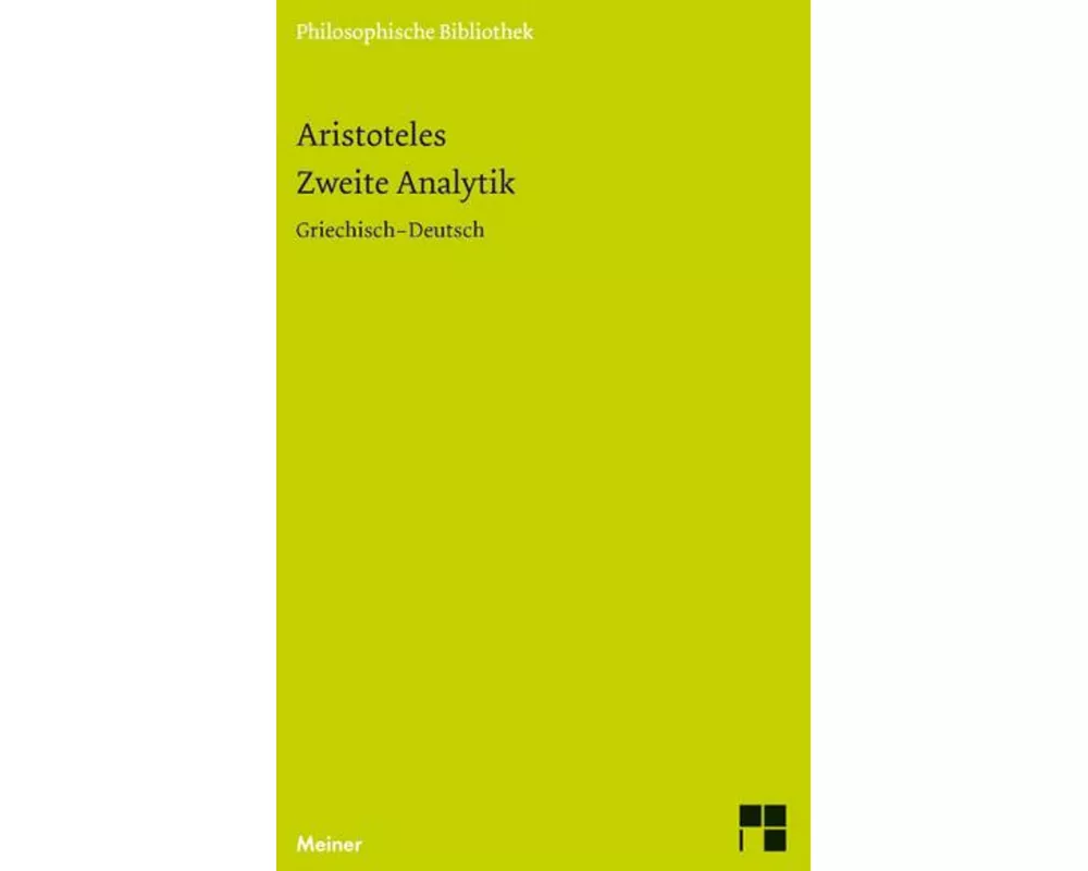 Zweite Analytik