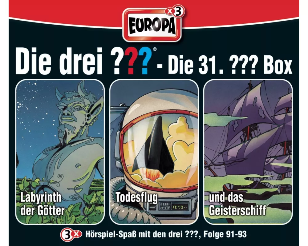 Die drei ??? Box 31. Folge 91-93 (drei Fragezeichen) CD