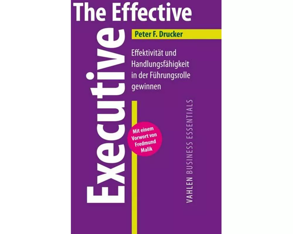 The Effective Executive